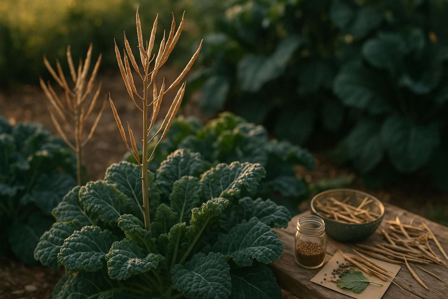 Why Harvest Your Own Kale Seeds