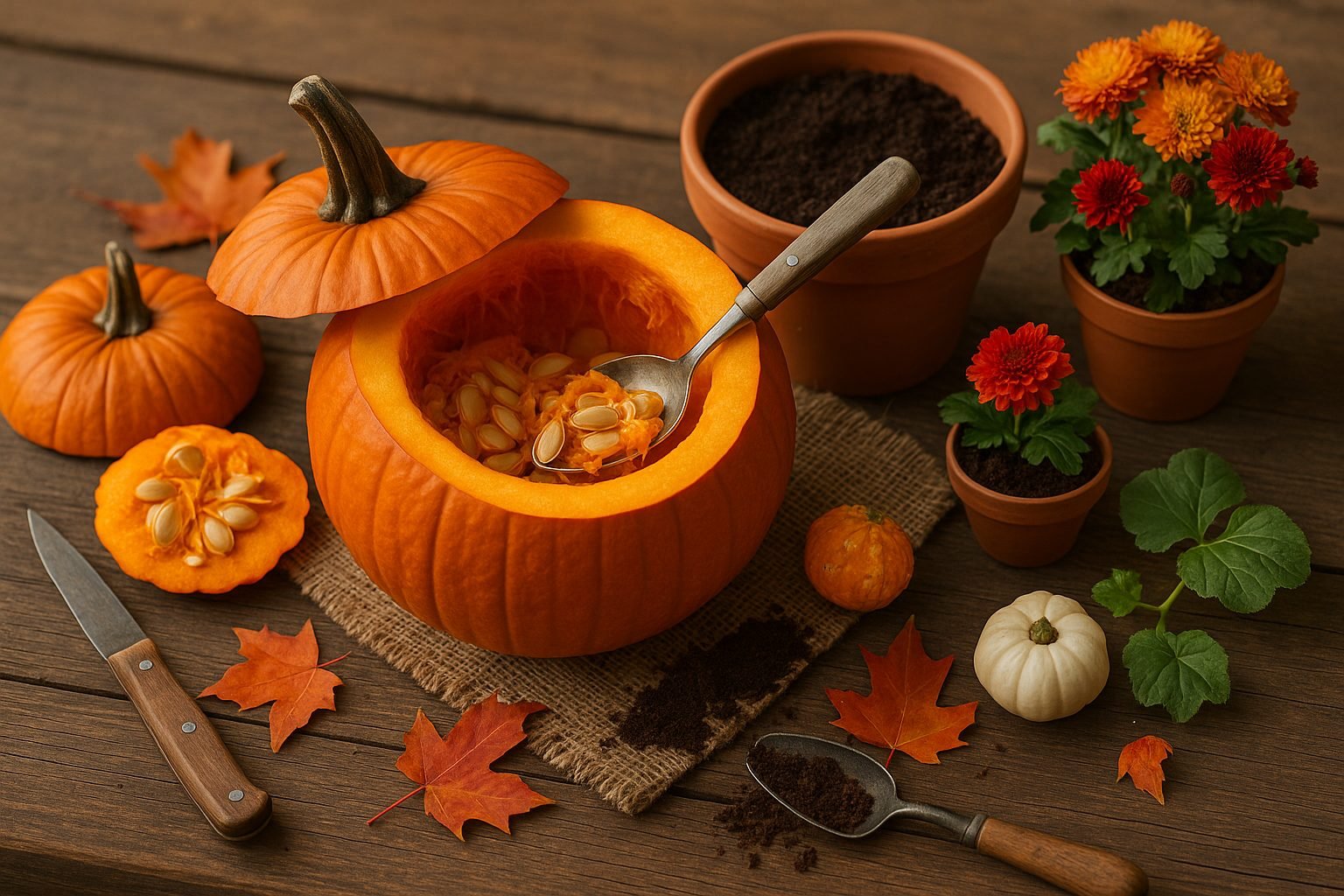 Why Make a Pumpkin Planter for Fall
