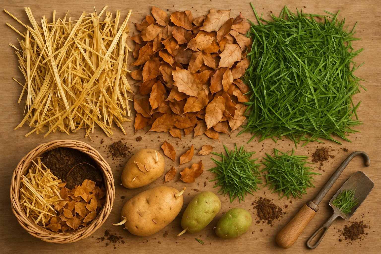 Why Plant and Mulch Potatoes