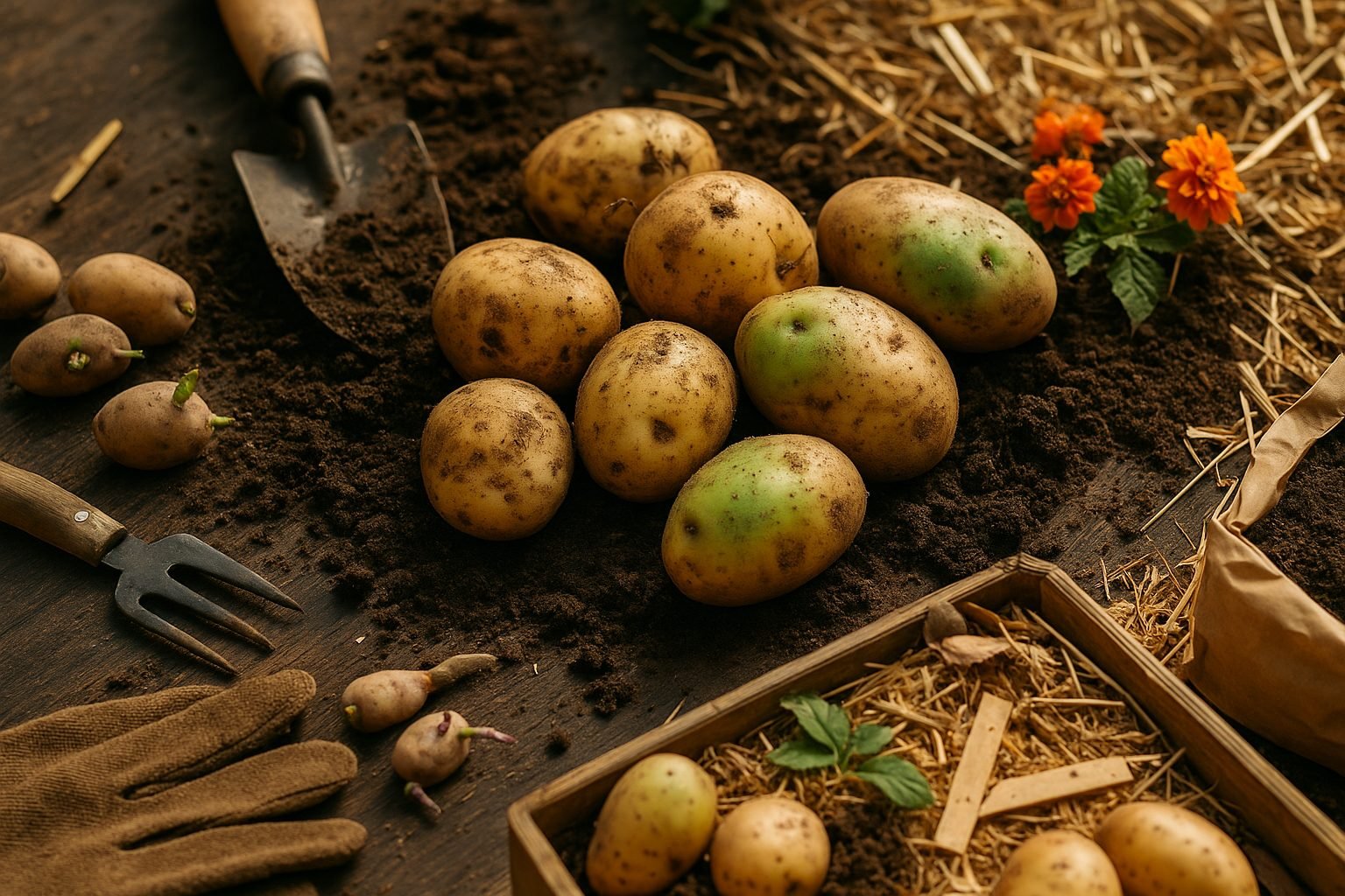 Why Potatoes Turn Green