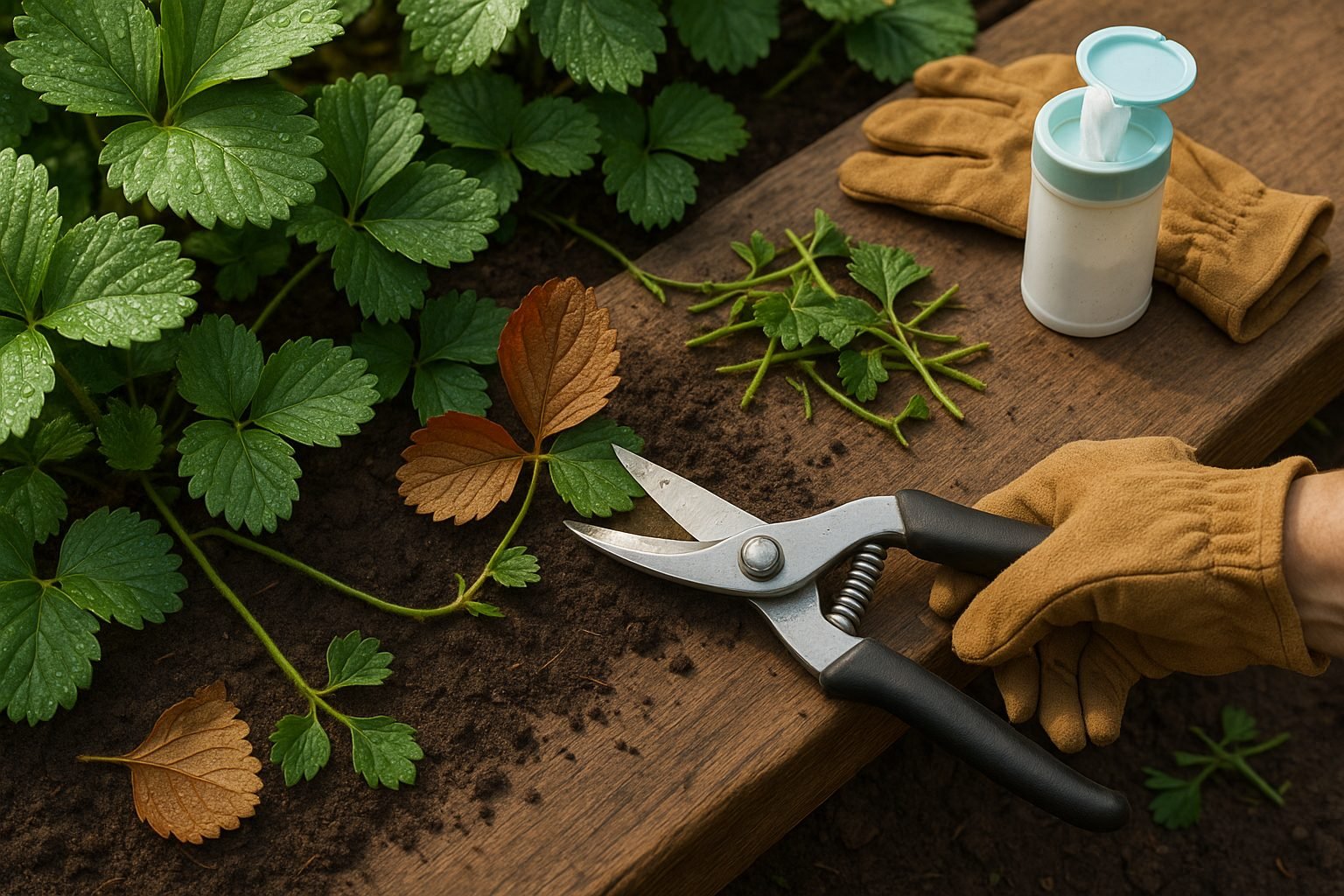 Why Pruning Strawberry Plants Matters