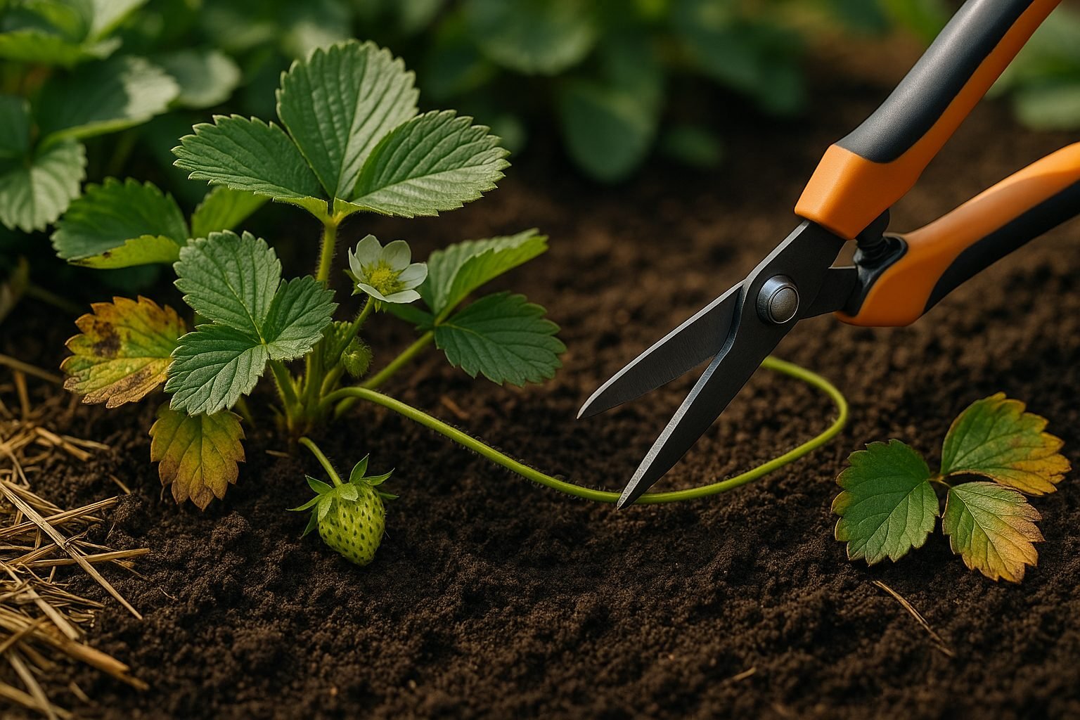 Why Pruning Strawberry Plants Matters