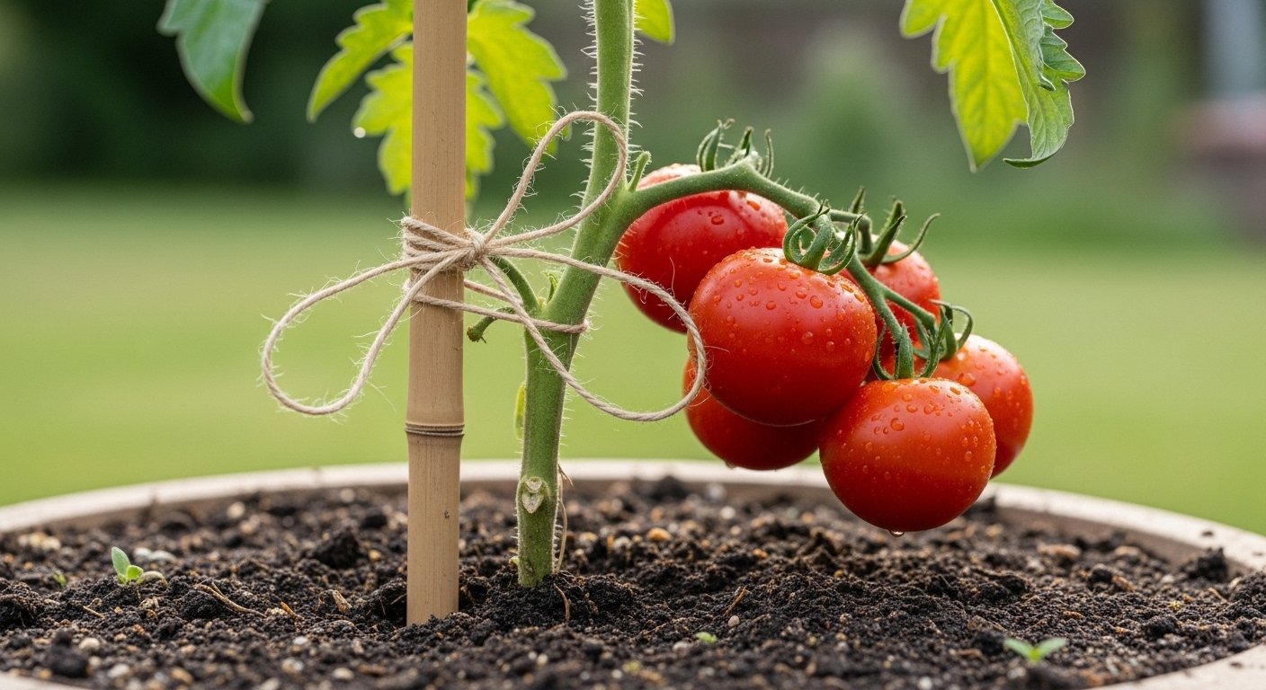 Why Staking Is Essential for Healthy Tomato Plants