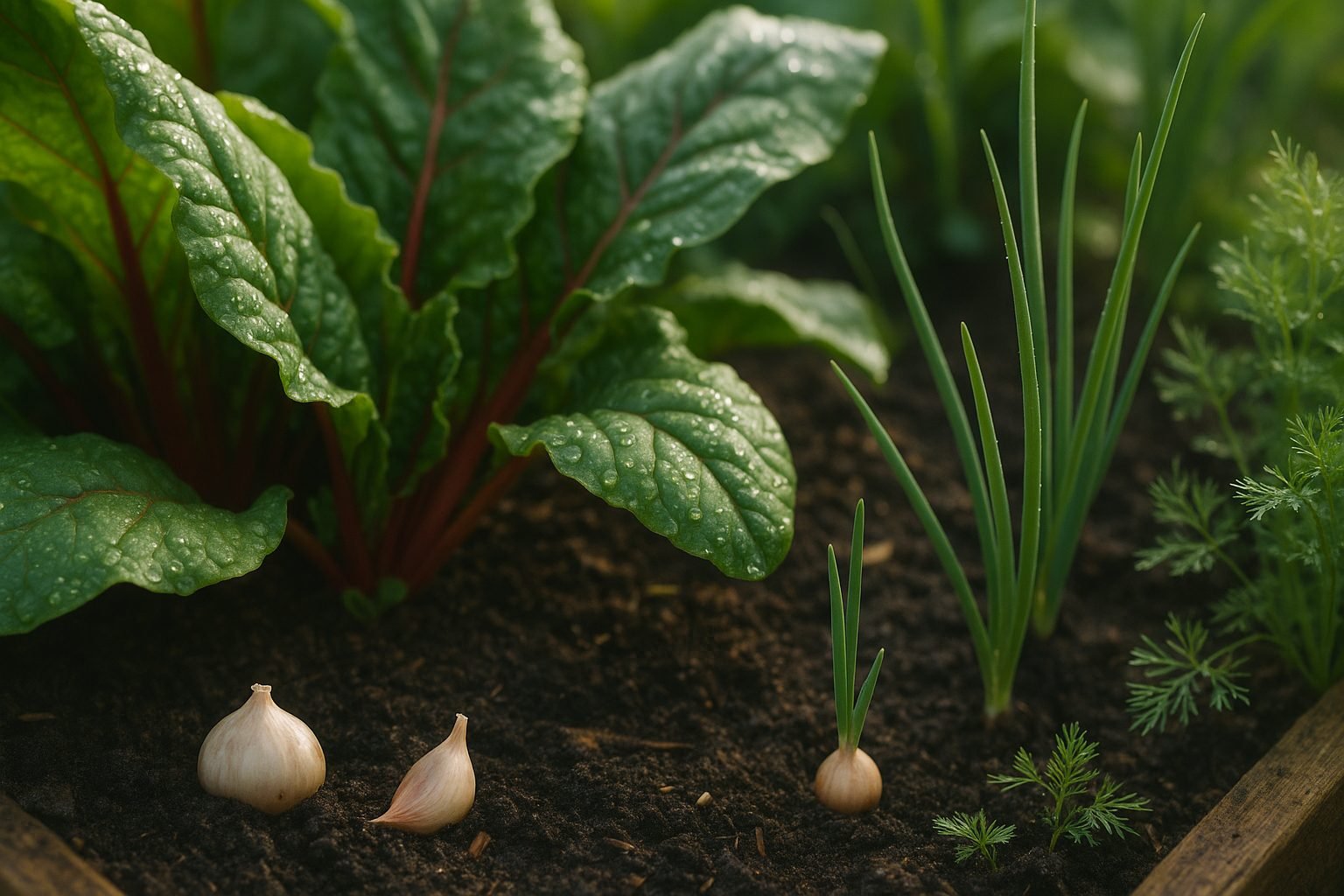 Why Try Companion Planting with Swiss Chard