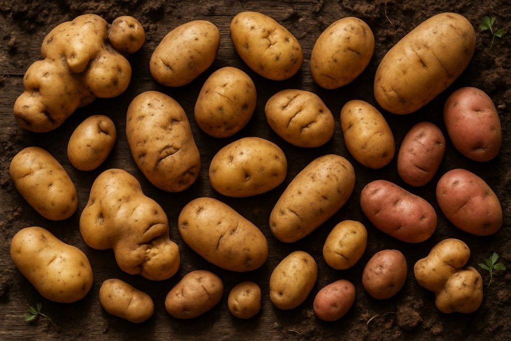 Misshapen or Deformed Potatoes: Causes and Fixes