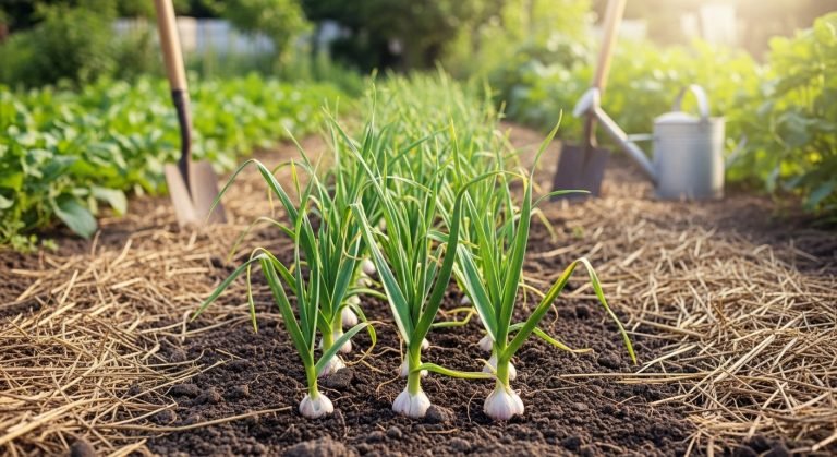 Garlic Growing Stages Explained