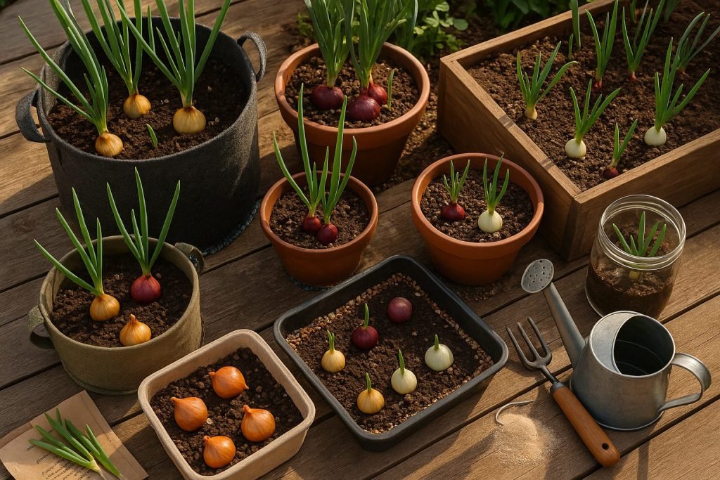 Onions In Containers How to Grow Onions in Containers or Pots