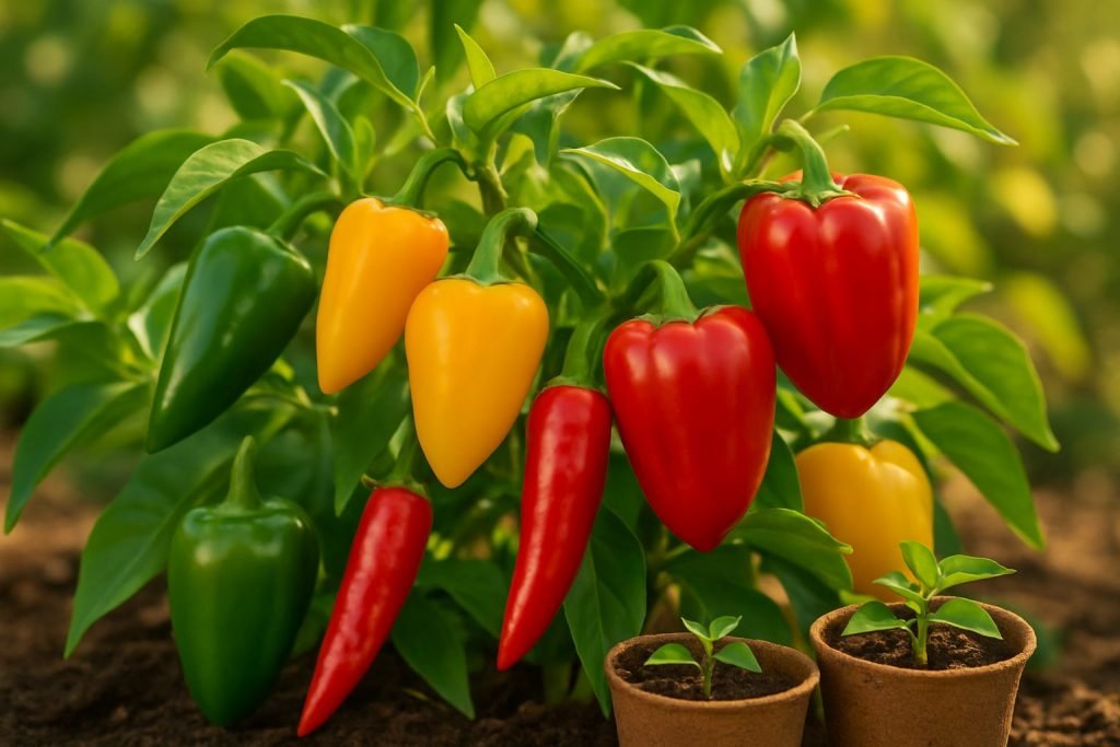 When and How to Harvest Hot Peppers